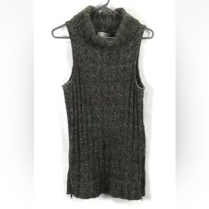 Altar’d State cowl neck green sleeveless sweater NWT women’s size large